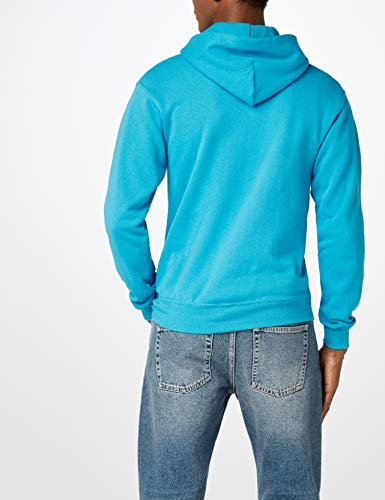 Fruit of the Loom SS026M, Sudadera con capucha Para Hombre, Azul (Azzurro), Medium