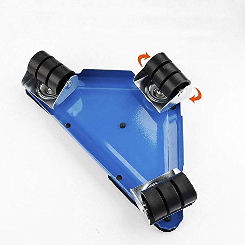 Furniture Lifter - Kit de herramientas para mover y levantar muebles pesados, peso máximo de carga 660 libras, almohadilla giratoria de 360 grados (azul o rojo, solo color aleatorio)