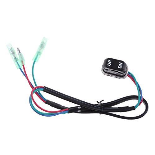 Gazechimp 2X Arriba Abajo Toggle Trim Tilt Switch Reemplazo para Yamaha Motor Fueraborda Mando A Distancia Reemplazar Ensamblaje