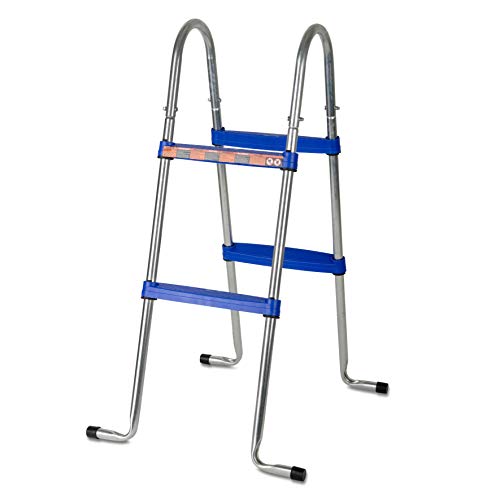 Gre AR109 - Escalera para Piscina Elevada, 98 cm