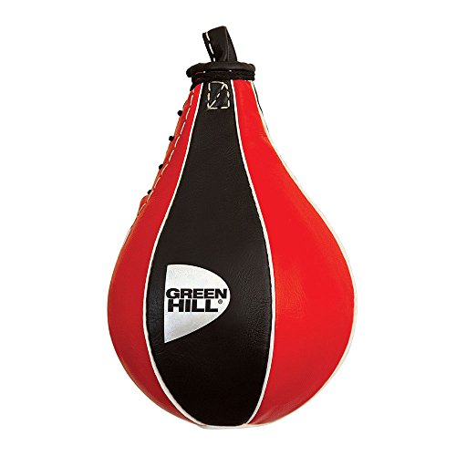 Green Hill Peretta Veloce Best Pera Boxe, Pugilato Speed Ball, Logo Plata, Talla única Adulto