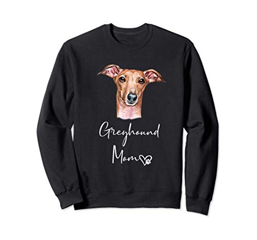 GREYHOUND MOM perro regalo de mamá madre GALGO Sudadera