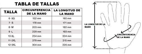 Guantes de Trabajo (12 Pares) - Guantes Antideslizantes sin Costura - Cómodo de Usar, Ideal para Reparaciones, Industria automotriz, Acabado, Servicio de Coche, Taller (6, Negro)