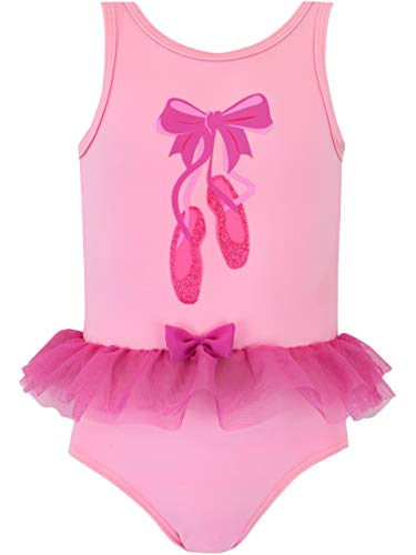 Harry Bear Bañador para Niña Bailarina Rosa 3-4 Años