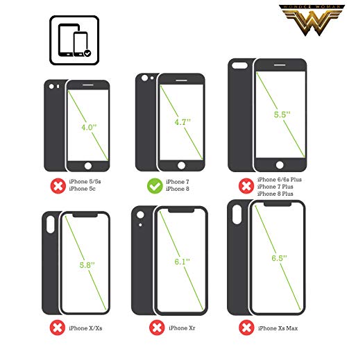 Head Case Designs Oficial Wonder Woman Movie Group Posters Carcasa rígida Compatible con Apple iPhone 7 / iPhone 8 / iPhone SE 2020