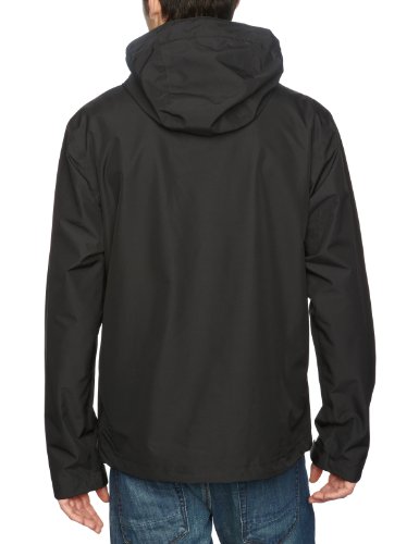 Helly Hansen Seven J Chaqueta Impermeable con Forro de Secado rápido, Cortaviento y Transpirable para Hombre y para Uso Diario, Negro, M