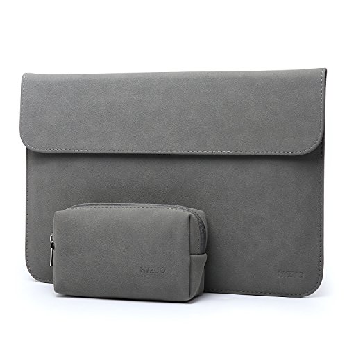 HYZUO 13 Pulgadas Funda Ordenador Portátil Maletín de Bolsa Compatible con MacBook Air 13 2018-2020/MacBook Pro 13 2016-2020/Dell XPS 13/Surface Pro X 7 6 5 4/iPad Pro 12,9 2020 2018 con Pequeña Bolsa