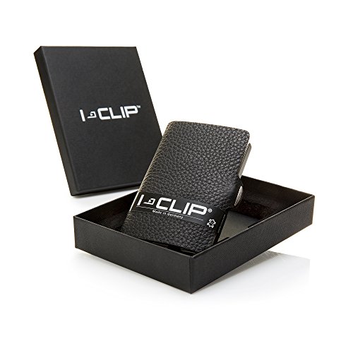 I-CLIP ® Cartera Pure Negro (Disponible En 5 Variantes)