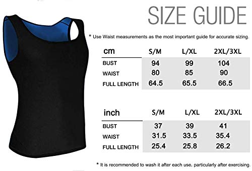 IFLOVE Body Shaper Adelgazante para Hombre, Camiseta sin Mangas para Entrenamiento, Camisa para Adelgazar, Sauna, Chaleco de polímero Mejorado