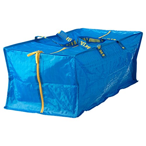 Ikea Frakta Storage Bag, Blue, 4 Pack