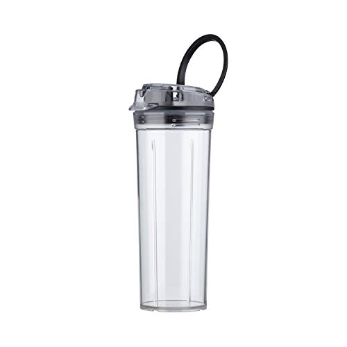 IKOHS Batidora de Vaso MOI - Batidora de Vaso Individual para Smoothies y Batidos, 230 W, Individual, Portátil, Cuchillas de Acero Inoxidable, 230W, Libre de BPA, Diseño Exclusivo, Color Verde Menta