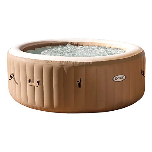 Intex 28426EX PureSpa - Spa Hinchable con Sistema de Burbujas, 4 Personas, 795L