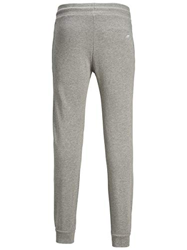 Jack & Jones Jjigordon Jjshark Sweat Pants Viy Noos Pantalones de Deporte, Gris (Melange Gris Claro Melange Gris Claro), W (Tamaño del Fabricante: L) para Hombre