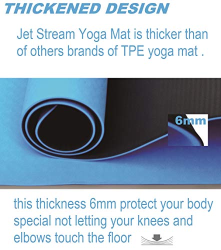 Jet Stream Esterilla de Pilates & Yoga TPE