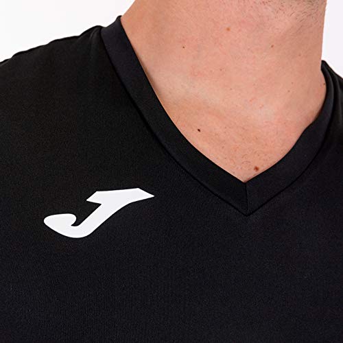 Joma Combi Camiseta Entrenamiento, Hombres, Negro, M