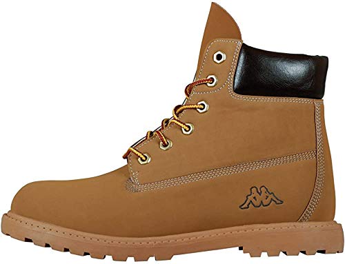 Kappa - Kombo Mid Footwear Unisex, Alte Scarpe Da Ginnastica, unisex, Beige (4150 beige/brown), 39