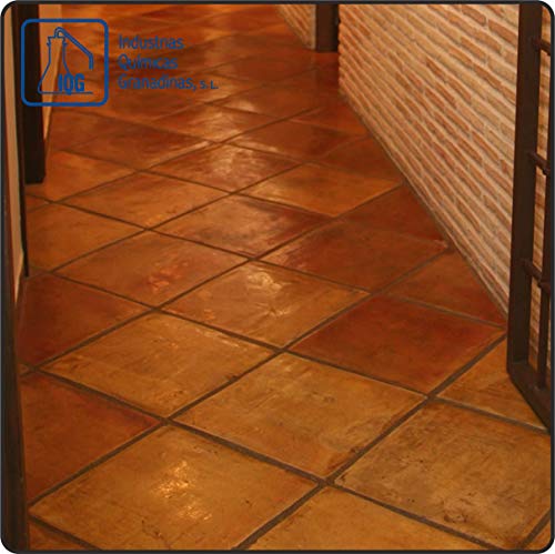 Katifa Limpiador abrillantador renovador de Brillo 1L.: Ideal para Suelos de Terracota, mármol, Granito, cerámicas, Mosaico, hidráulico, gres y Pizarra.