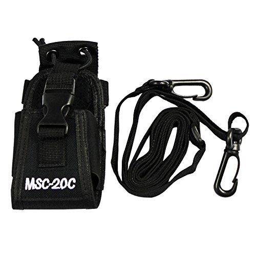 KEESIN Multi Funktions Etui Funda Halter für GPS-Telefon Motorola Kenwood Midland ICOM Yaesu BaoFeng Zwei Wege Radio Walkie Talkie Holster (20C-2Pcs)