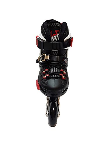 KRF Freeskate First Patines en línea, Hombre, Negro/Rojo, S (28-31)