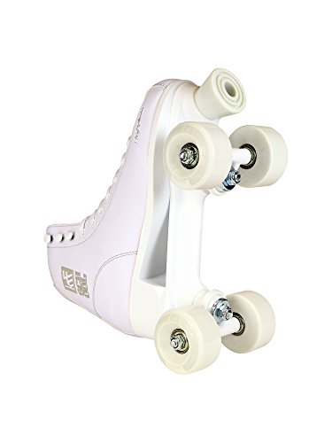 KRF The New Urban Concept Patines Roller School PPH Velcro, Unisex niños, White (Blanco), 32