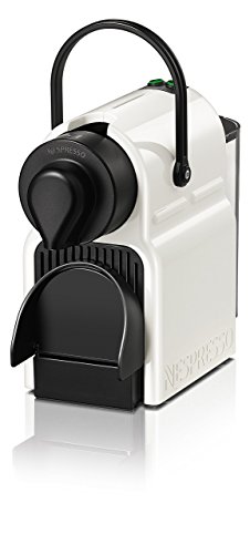 Krups Nespresso Inissia XN1001 - Cafetera monodosis de cápsulas Nespresso, 19 bares, apagado automático, color blanco