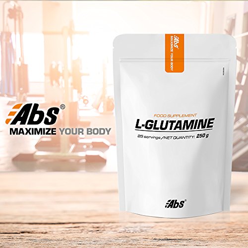 L-GLUTAMINA EN POLVO * 25 raciones / 250 g * Recuperación después del ejercicio físico, sistema inmune, dolor muscular * Garantía de satisfacción o reembolso * Fabricado en Francia