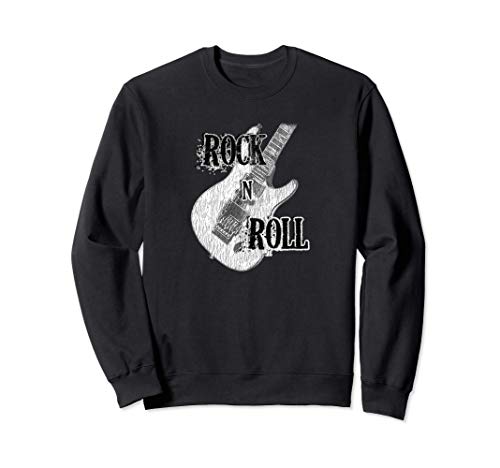 La guitarra de música rock and roll americana hace un gran Sudadera