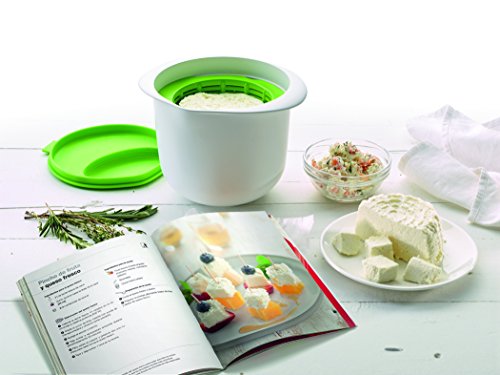 Lékué - Kit para elaborar queso fresco y libro de recetas en español