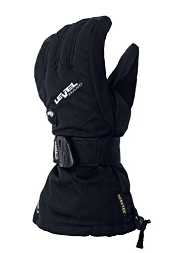 Level Half Pipe Gore-Tex Guantes, Hombre, Negro, 10