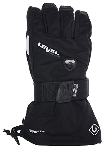 Level Half Pipe Gore-Tex Guantes, Hombre, Negro, 10