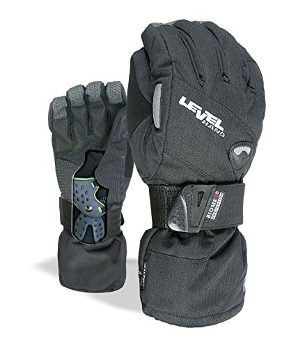 Level Half Pipe Gore-Tex Guantes, Hombre, Negro, 8