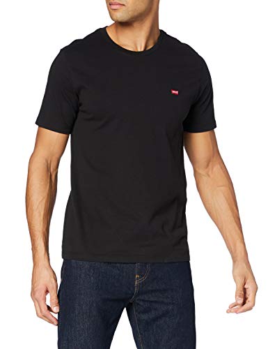 Levi's SS Original Hm tee Camiseta, Cotton + Patch Black, XL para Hombre