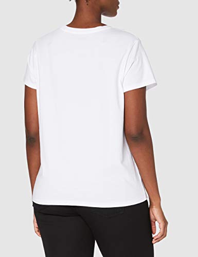 Levi's The Perfect Tee, Camiseta, Mujer, Blanco (White 297), XS