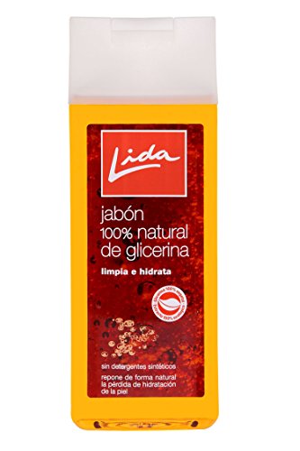 LIDA Jabón 100% Natural Glicerina - 600 ml