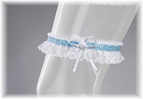 Liga Novia ELEGANTE Delgado a la Boda - Liga Nupcial - Garter Novia, Garter Boda - Novias Accesorios - MUST HAVE - Regalo Dama de Honor, Bachelor Party - BLANCO