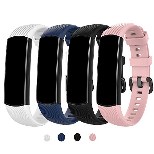 MAKACTUA Compatible para Honor Band 5 Correa Pulsera Ajustable Correa de Reemplazo Deportivo Compatible conHonor Band 5 para Mujeres Hombres