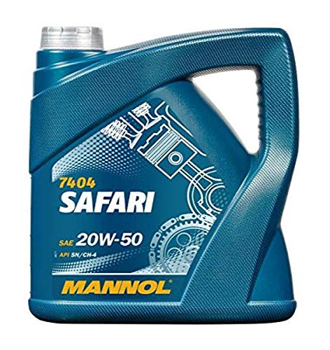 Mannol Safari 20 W de 50 API SN/CH-4, 5 Litre