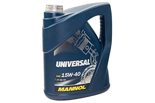 Mannol universal 15 W de 40 API SG/Cd motorenöl, 5 L