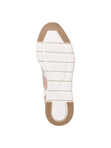 MARCO TOZZI 2-2-23710-24, Zapatillas Mujer, Wht Gold Comb, 39 EU