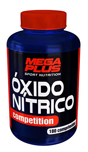 MEGA PLUS ÓXIDO N͍TRICO COMPETITION (COMPRIMIDOS DE ARGININA ALFA-KETOGLUTARATO) - Complemento alimenticio a base de Arginina alfa-ketoglutarato - 180 Comprimidos