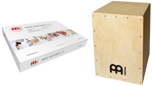 Meinl Percussion MYO-CAJ - Cajón de madera con parche natural, Kit Básico (Natural)