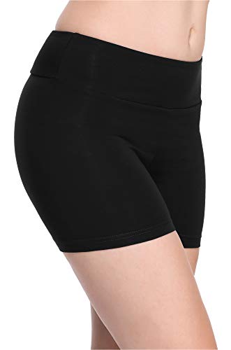 Merry Style Culote de Ciclismo Mallas Cortas Leggins Mujer MS10-284 (Negro(Shorts), XL)