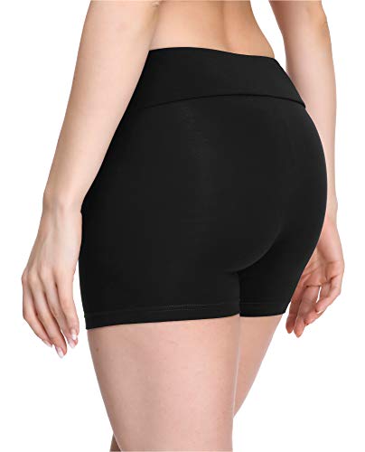 Merry Style Culote de Ciclismo Mallas Cortas Leggins Mujer MS10-284 (Negro(Shorts), XL)