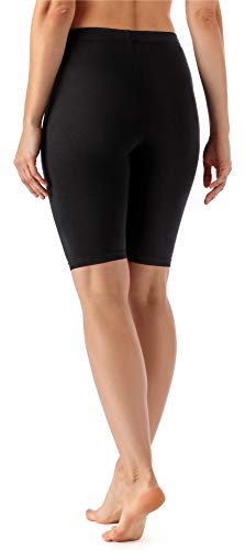 Merry Style Leggins Cortos Mallas Deportivas Mujer MS10-145 (Negro, S)