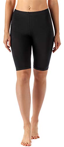 Merry Style Leggins Cortos Mallas Deportivas Mujer MS10-145 (Negro, S)