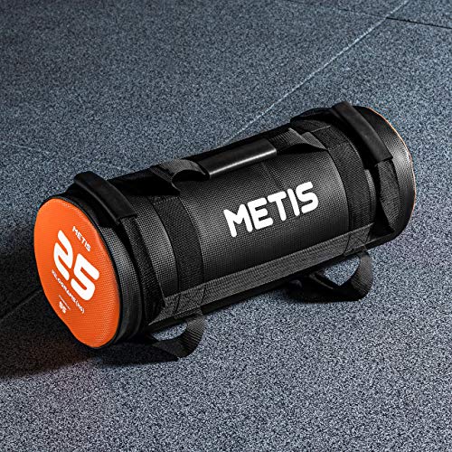 METIS Sacos Búlgaros – 5kg to 25kg | Sacos Lastrados de Fitness para Ganar Musculo, Equilibrio y Fuerza – Entrena en Casa y en el Gimnasio (20kg)