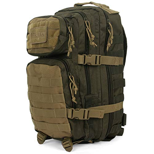 Mil-Tec US Assault Mochila Pequeño Ranger Green/Coyote