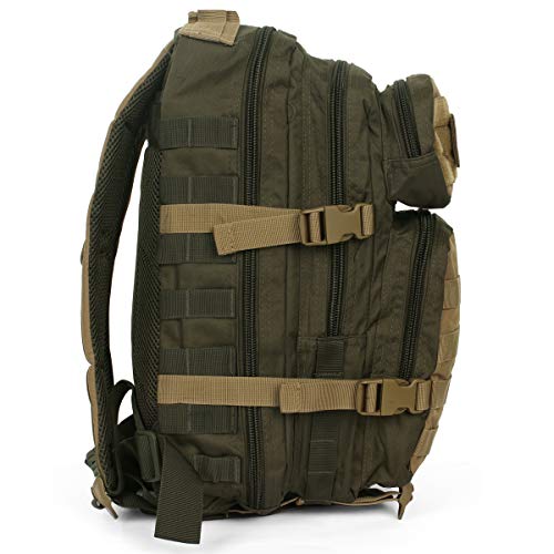 Mil-Tec US Assault Mochila Pequeño Ranger Green/Coyote