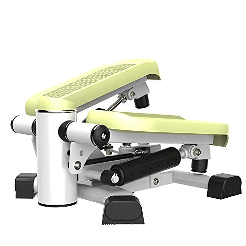 Mini Stepper Silencioso Máquina de Pedal sin Instalación Tonificación Entrenamiento Escalera Pasos Ejercicio Fitness Equipo,Green