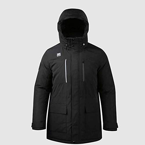 Mooto Corea Taekwondo Europa Invierno Puffer Jacket Eco Excelente Warm Jumper Materia MMA Equipo de Artes Marciales Gimnasio Escuela Academia (1. Negro, 105_Xlarge)